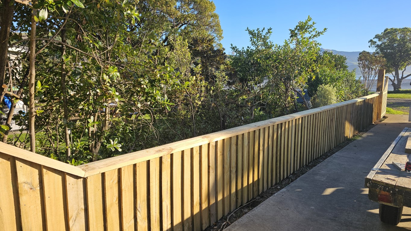 20240920 114820 - Fencing & Retaining Walls Christchurch project