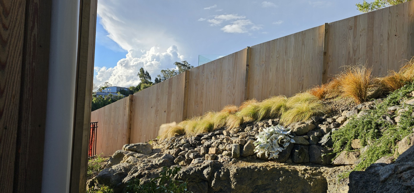 Image - Fencing & Retaining Walls Christchurch project